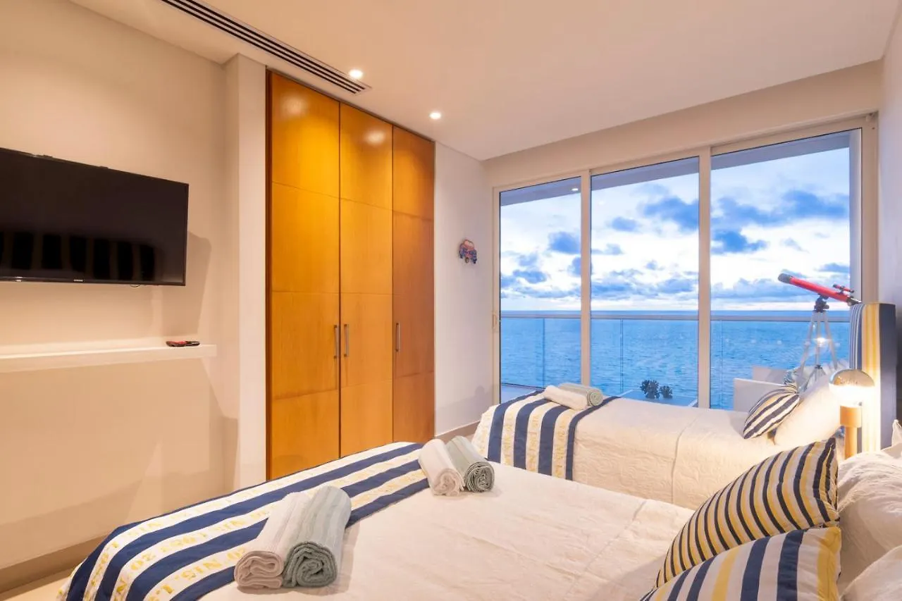 Lujoso Apartamento H2 Bocagrande Cartagena Appartement
