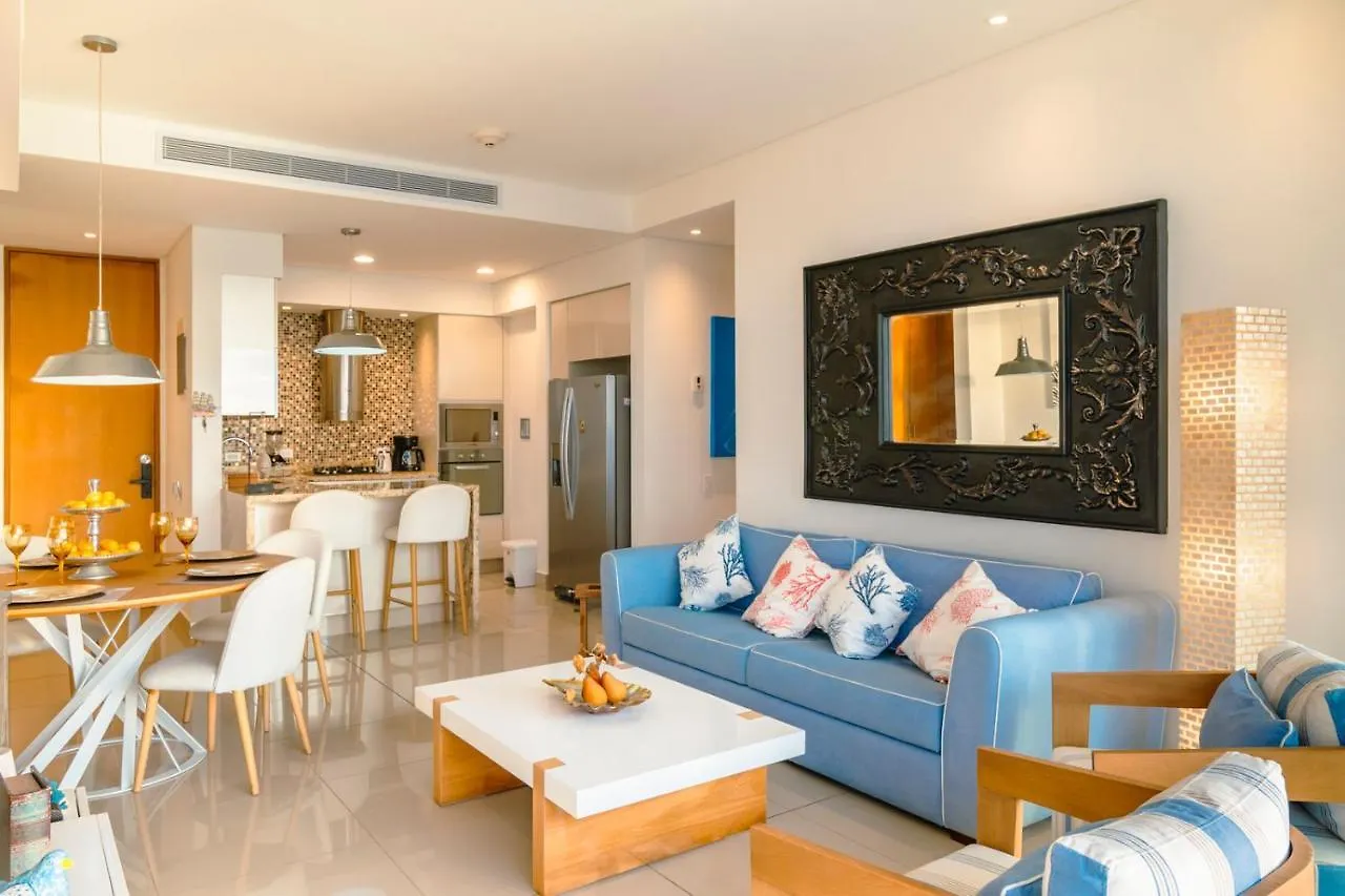 Lujoso Apartamento H2 Bocagrande Cartagena