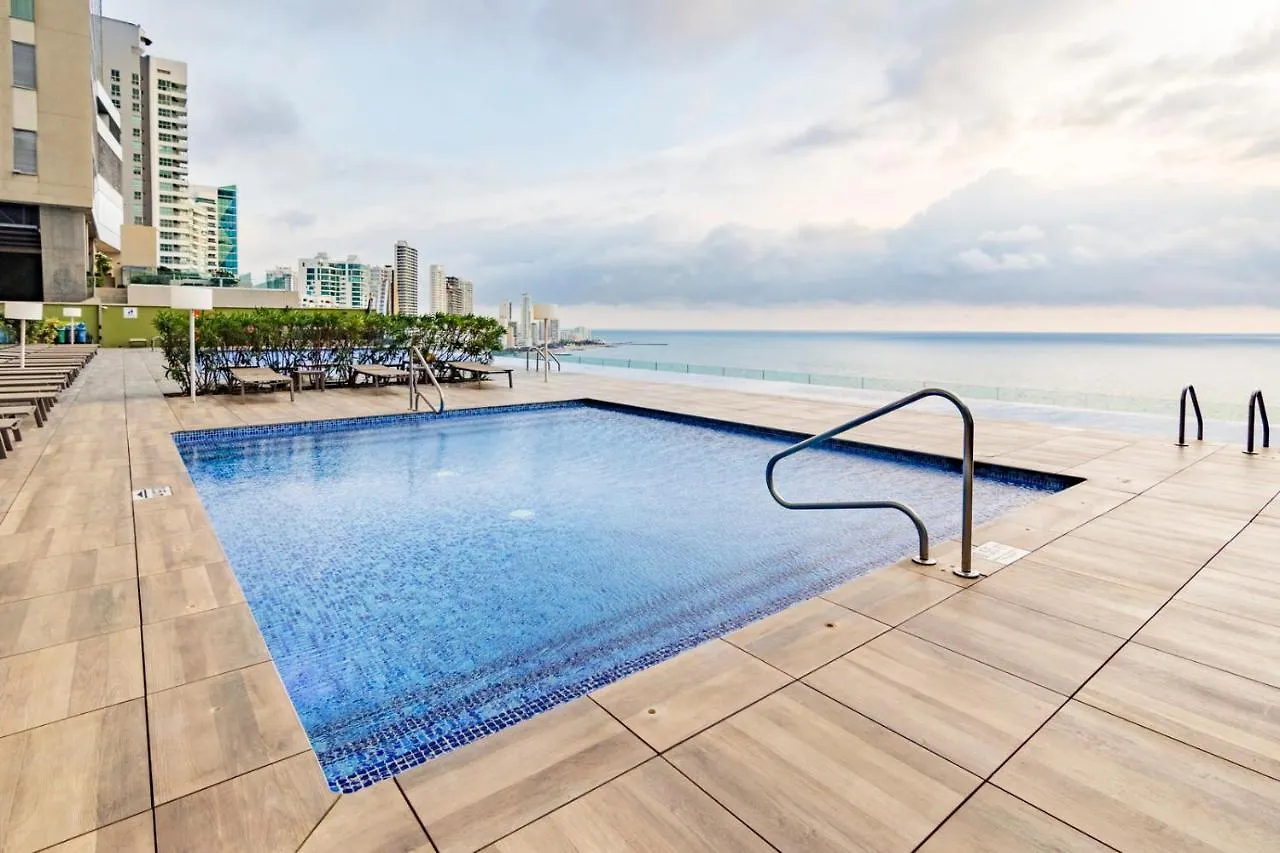 Lujoso Apartamento H2 Bocagrande Cartagena Appartement
