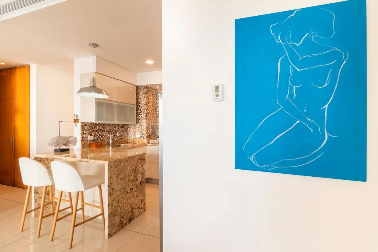 Lujoso Apartamento H2 Bocagrande Cartagena 0*,